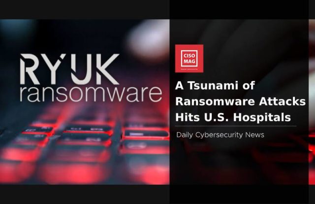 RYUK Ransomware Hits U.S. Hospitals Ryuk ransomware targeting hospitals