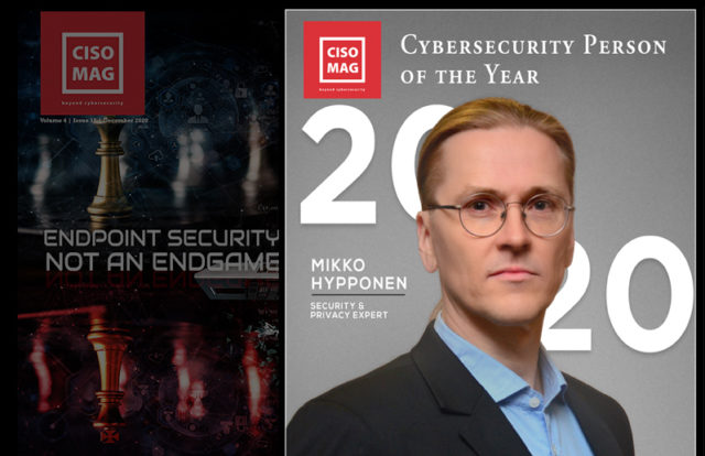 featured-post Miko Hypponen is CISO MAG Cybersecurity Person of the Year